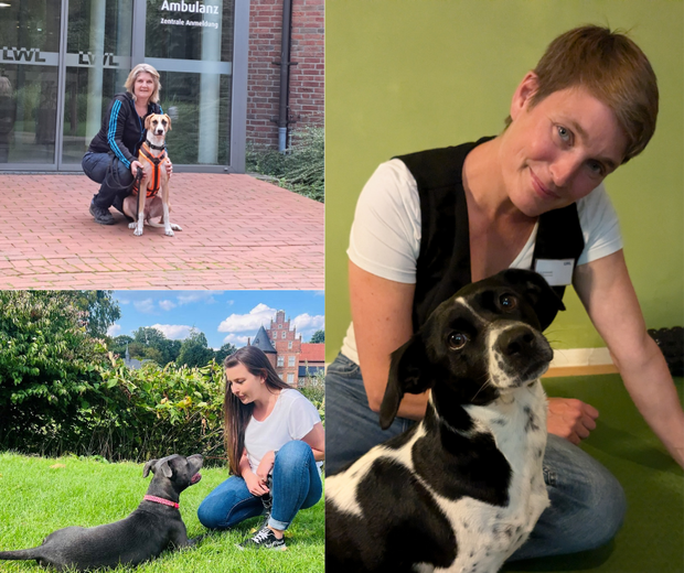 Frauen mit Hunden Frauen mit Hunden