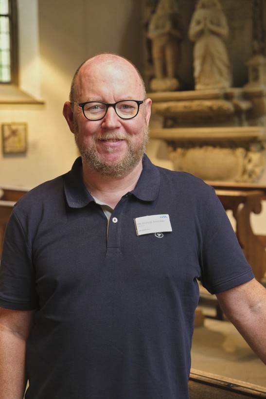 Pfarrer Andreas Brenneke ist neuer Seelsorger der LWL-Klinik Herten.