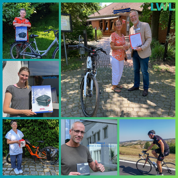 Gewinner:innen der Fahrradaktion Gewinner:innen der Fahrradaktion